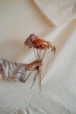 Pasztell achillea csokor