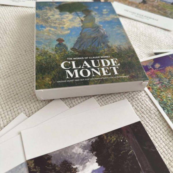 Claude Monet képeslap szett kép